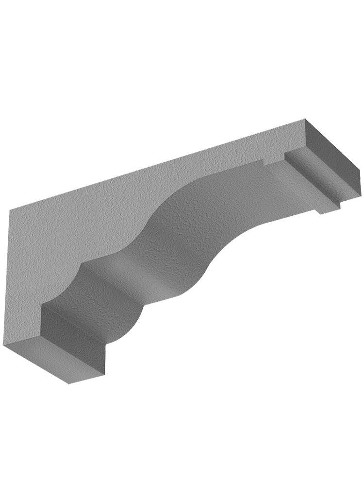 External Wall Decorative EPS Column Foam Cornice Moulding Construction Material