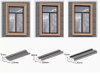 Manufacturer Custom EPS Construction Material Exterior Mouldings Window Cover Exterior Mouldings Exterior Architecture