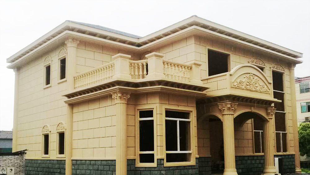 Manufacturer Custom EPS Construction Material Exterior Mouldings Window Cover Exterior Mouldings Exterior Architecture