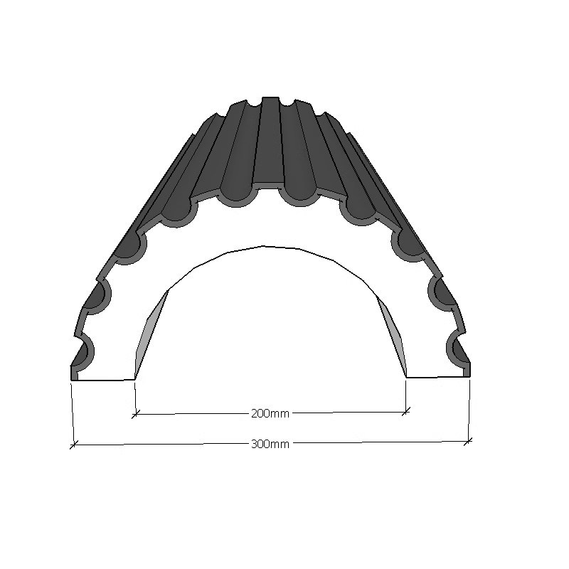 EPS Roman Column Lines, Column Head, Column Base Molding, Villa Construction Material, Corner Columns, Exterior Wall Customization