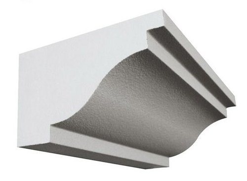 EPS Foam Decoration Material Cornice Moulding External Roman Column, Square Relief Column Plate