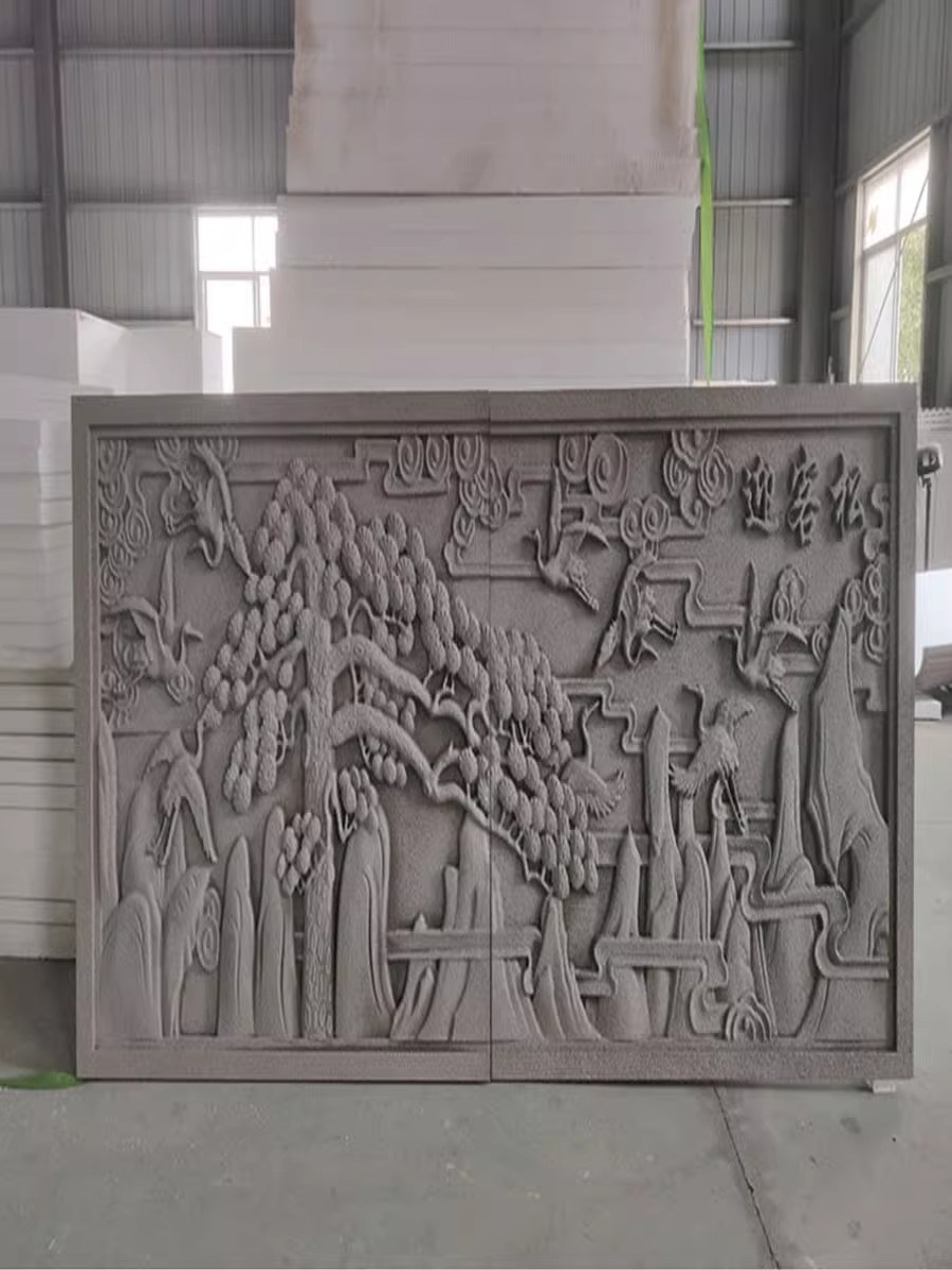 Manufactory Direct Sales EPS Embossed Villa Exterior Wall Decoration Material Embossed Foam Board European Decoration