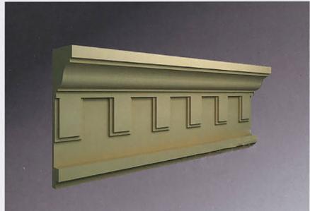 EPS Exterior Wall Decoration Embossed Cornice Lines, The Waist of The House Decoration Division Foam Lines