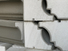 External Wall Construction Material EPS Column Foam Cornice Moulding Window Cover Line