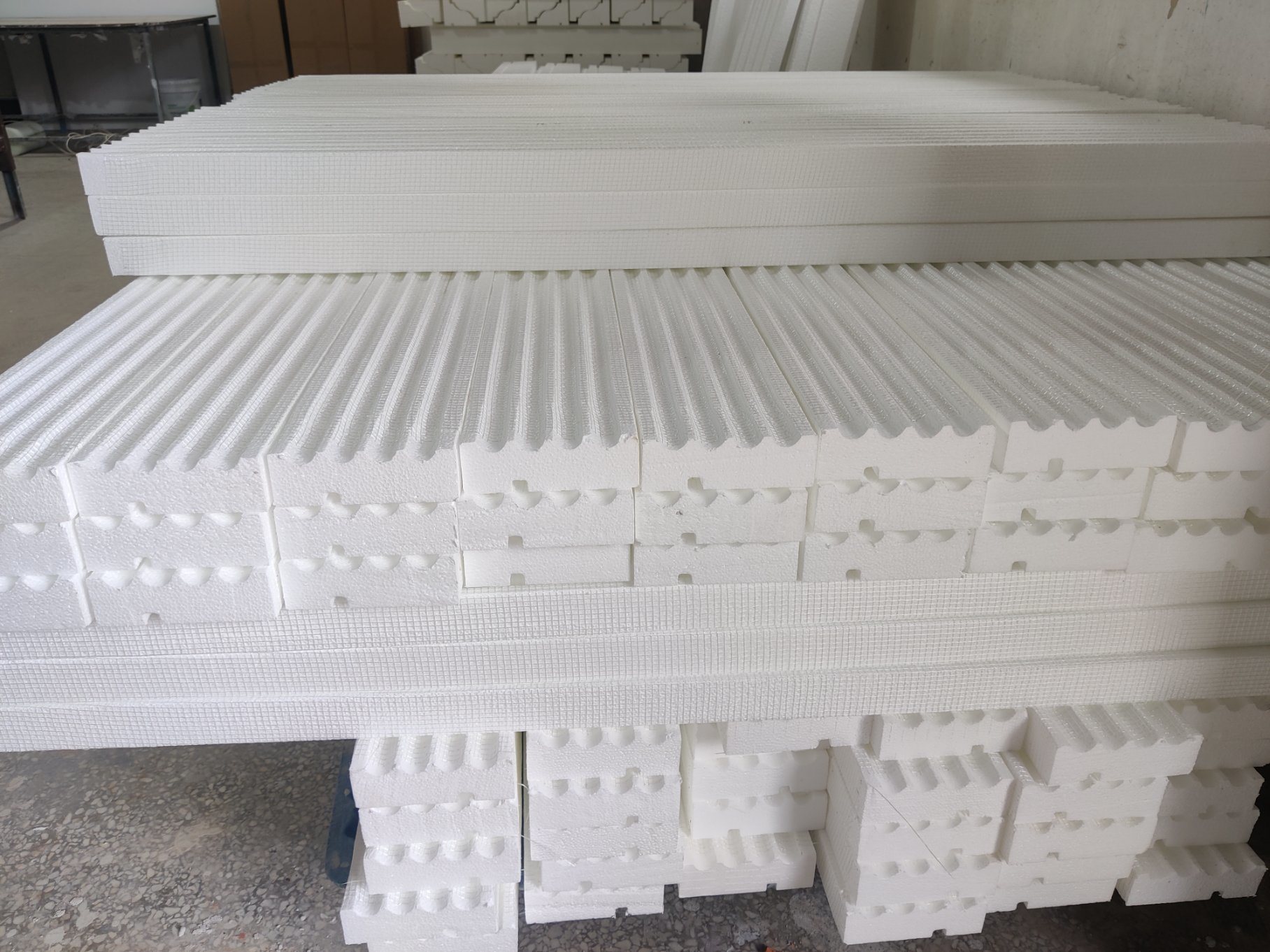 EPS Foam Moulding Decoration Material Roman Column, Square Relief EPS Line China Manufacturers