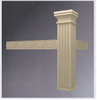 EPS Foam Moulding, External Decoration Material Roman Column, Square Relief Column Plate