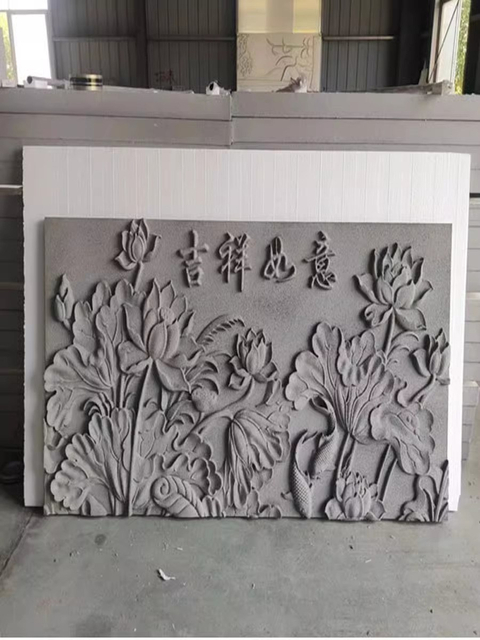 EPS Ceiling Coving Foam Decoration Material Cornice Moulding Chinese Flower