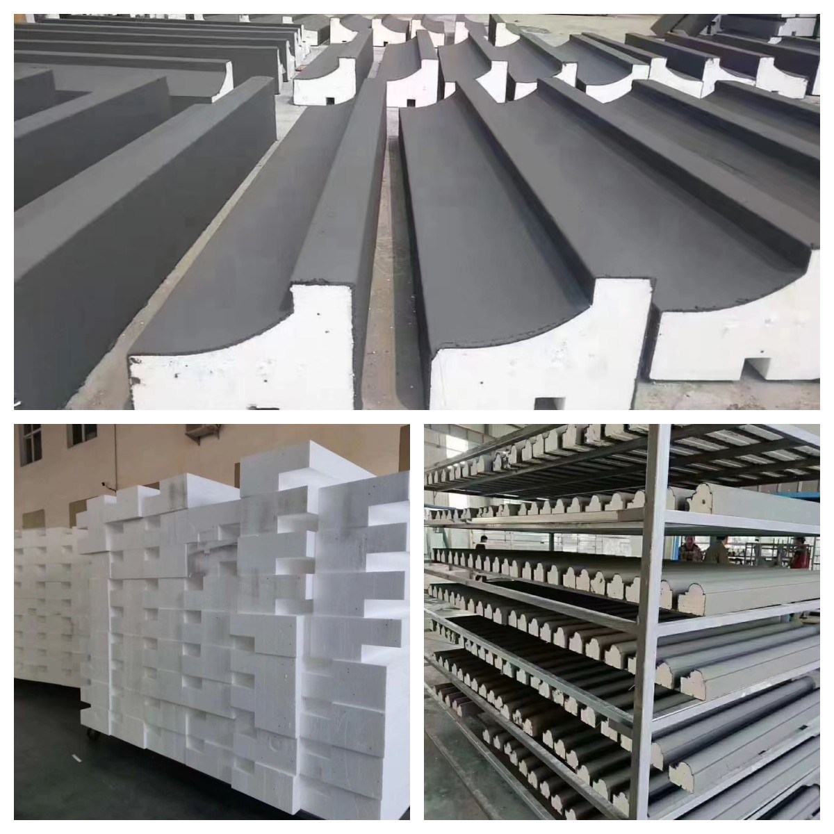 China Manfacturers Sell EPS Decoration Material Directly on Exterior Walls EPS Foam Lines EPS Decorative Component