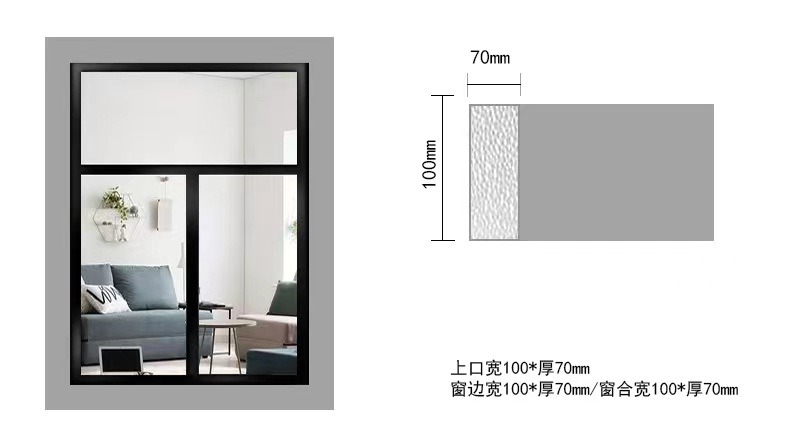 Manufacturers Wholesale EPS Decoration Material Used in Villas, Hotels, Shopping Malls, Hotels, Exhibition Halls Window Cover Exteriormouldings