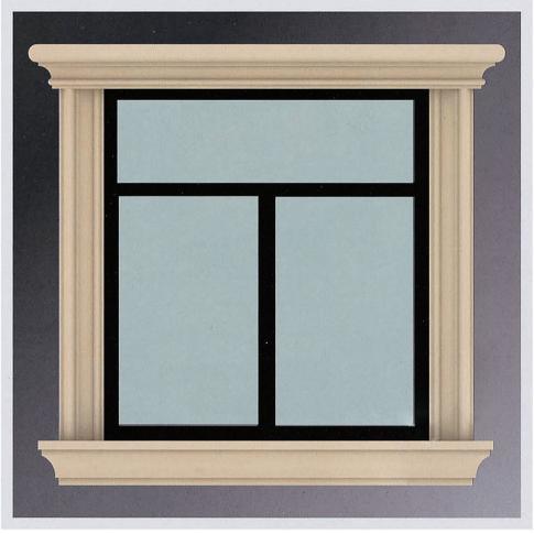 Custom Window Cover Line Door Decoration Material Modeling EPS Waterproof Building Material